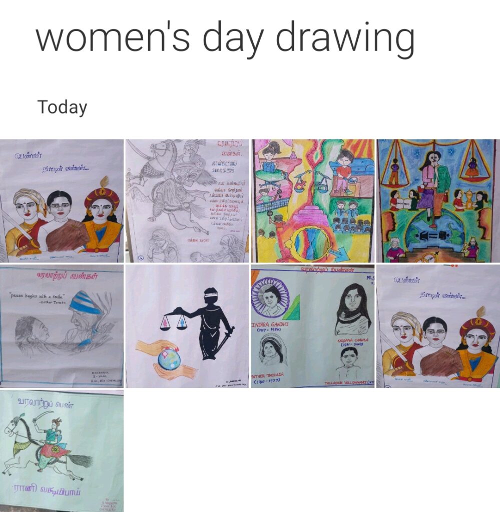 Women's day Drawing Competition